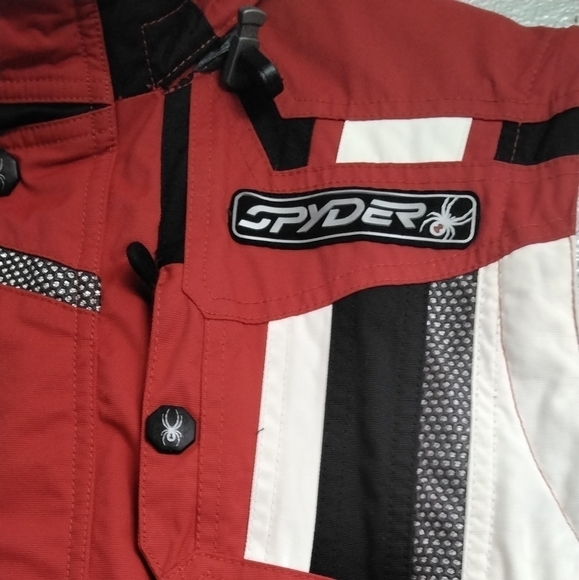 Spyder XT 2 in 1 Boy's Ski & Snowboard Jacket/Vest With Detachable Arms Size 14 - Picture 6 of 11